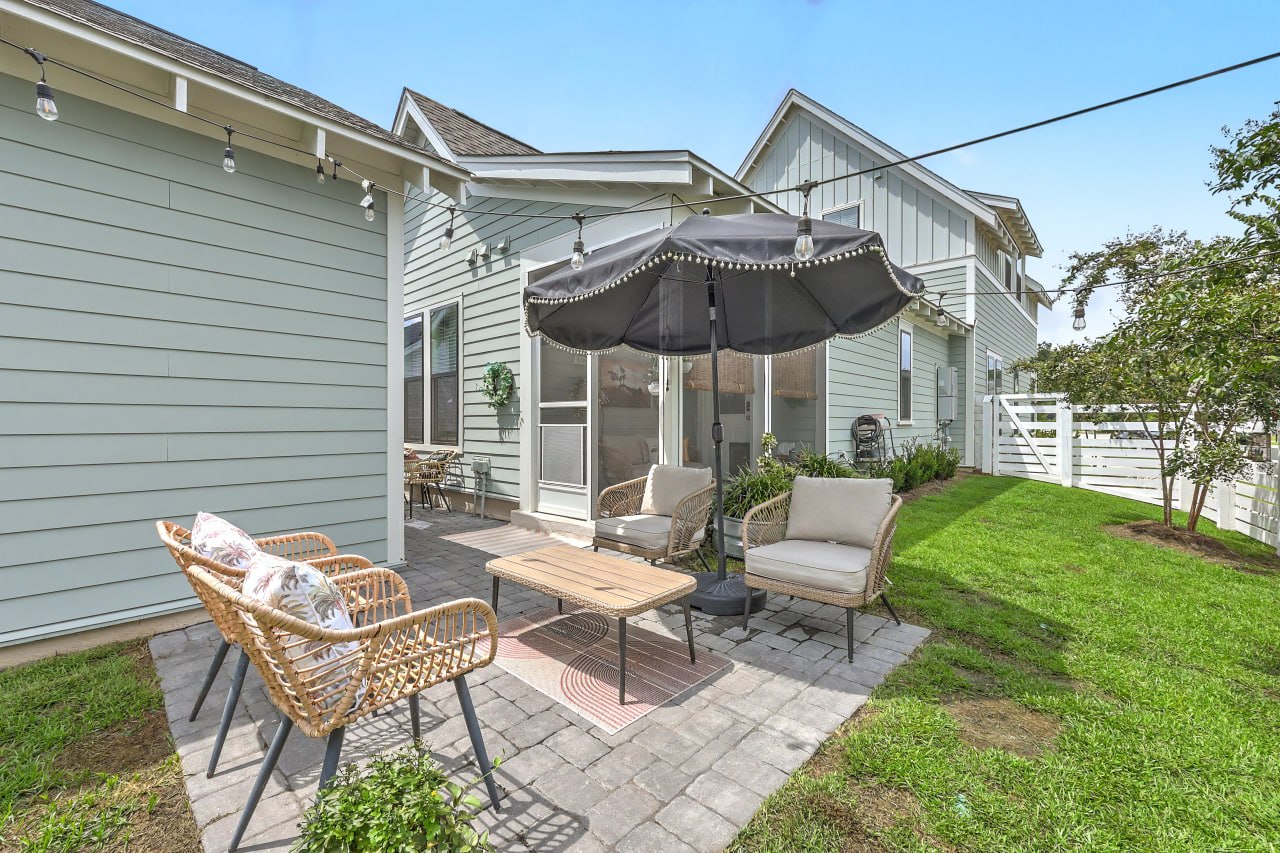 Back patio
